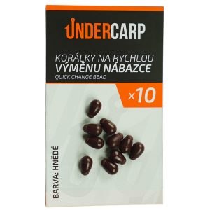 Korálky na rychlou výměnu nábazce Quick Change Beads hnědé undercarp