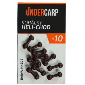 Korálky Heli-Chod hnědé undercarp