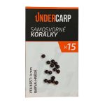 Samosvorné korálky hnědé 4 mm