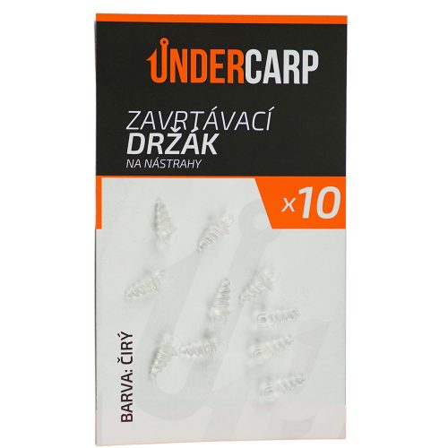 Zavrtávací držák na nástrahy čirý undercarp