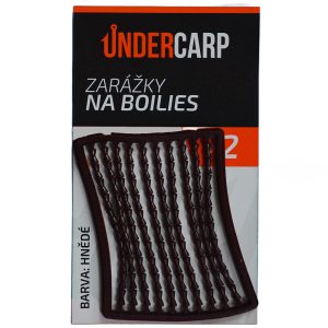 Zarážky na boilies hnědé undercarp