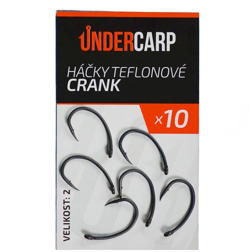 Háčky teflonové CRANK 2 undercarp