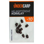 Helikoptérové korálky hnědé undercarp