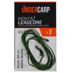 Montáž Leadcore s rychlovýměnným obratlíkem 45 lbs 100 cm zelená 1 kus