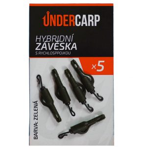 Hybridní závěska s rychlosppojkou – zelená undercarp