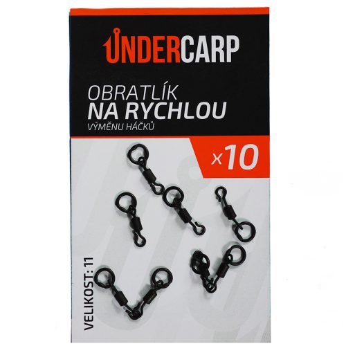 Obratlík na rychlou výměnu háčků vel. 11 undercarp