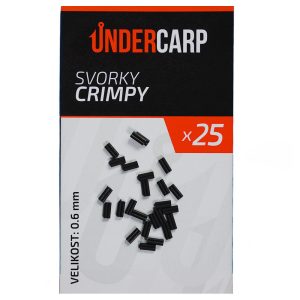 Svorky Crimpy 0.6 mm undercarp