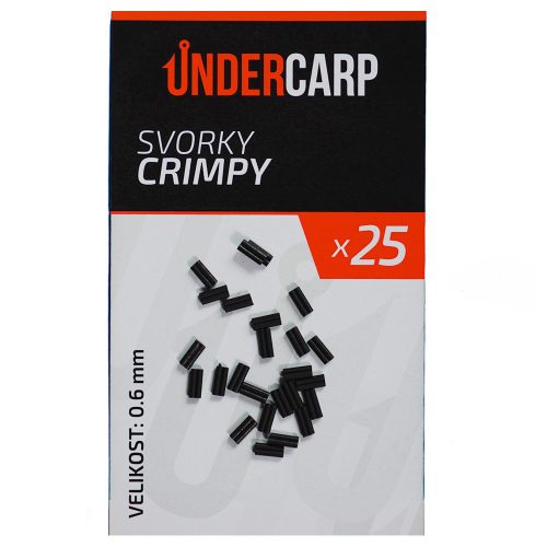 Svorky Crimpy 0.6 mm undercarp