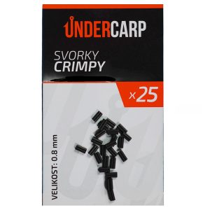 Svorky Crimpy 0.8 mm undercarp