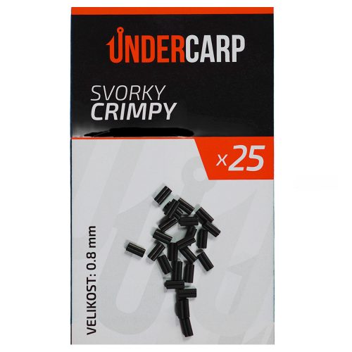 Svorky Crimpy 0.8 mm undercarp