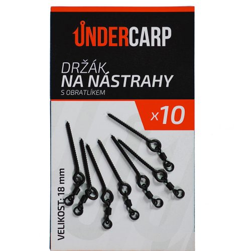 Držák na nástrahy s obratlíkem 18 mm undercarp