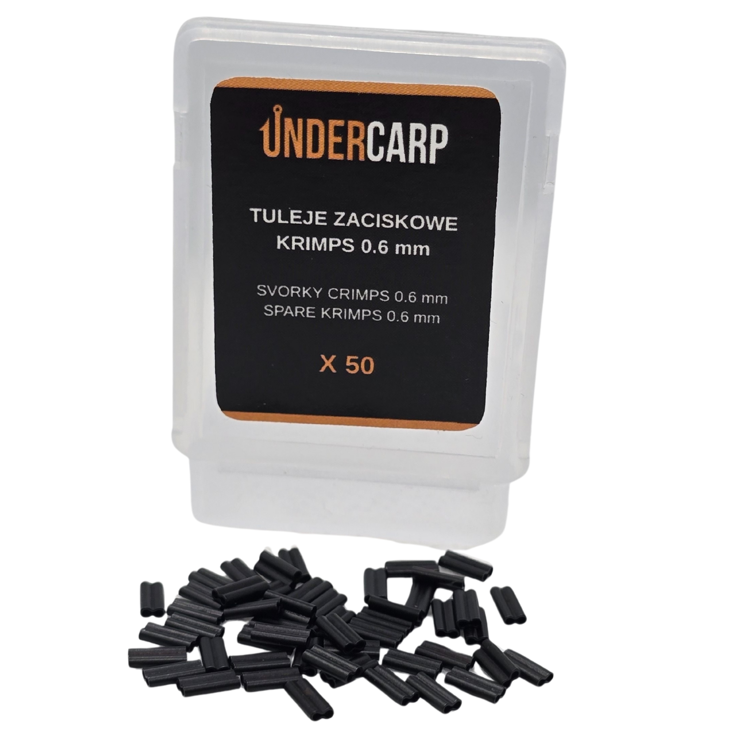 undercarp Svorky Crimpy 0,6mm