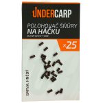 Polohovač šňůry na háčku Blow Back Tube hnědý 1.0 mm