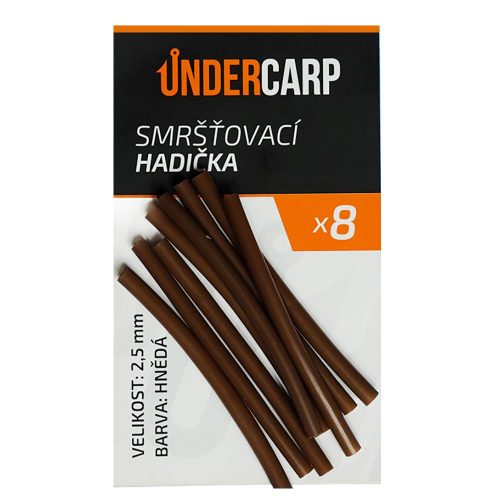 Smršťovací Hadička hnědá 2,5 mm undercarp