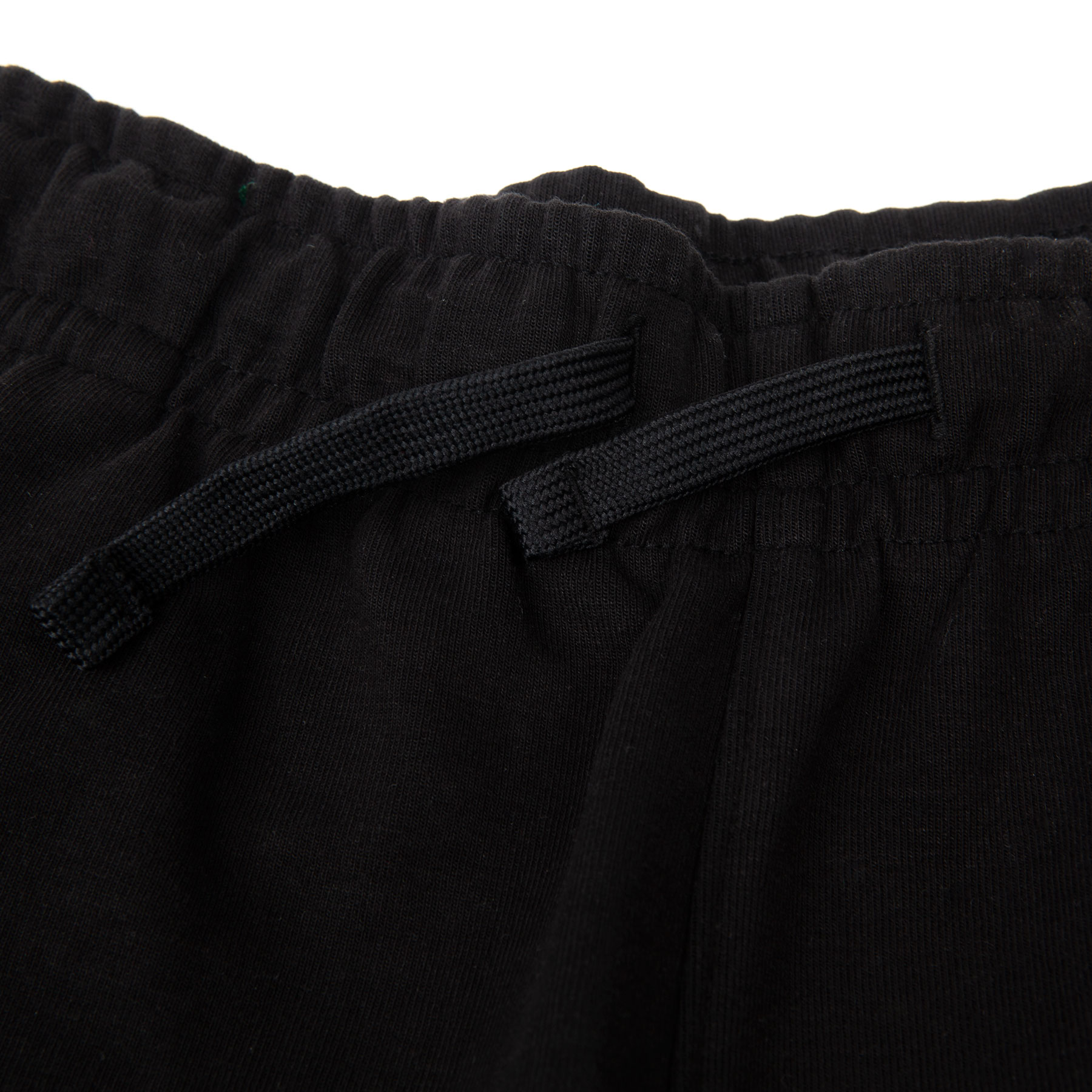 black Černé unisex kraťasy