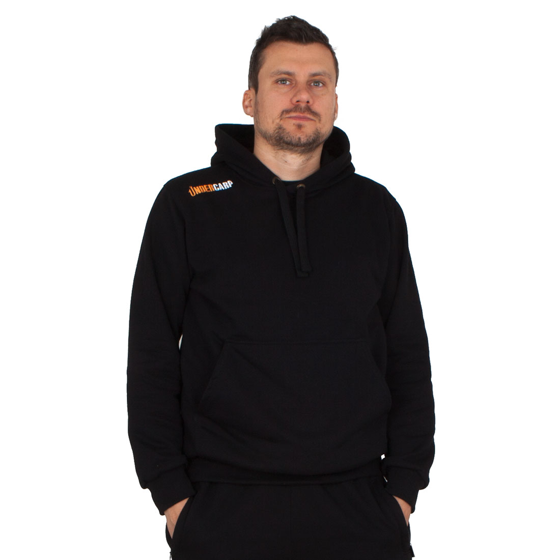 Men’s Zip Hoody Black