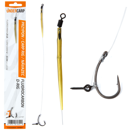 Návazec Fluorocarbon D-Rig 2 Návazec Fluorocarbon D-Rig 2