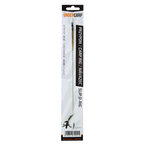 hotový Návazec Slip D-rig Bez Protihrotu 2 undercarp