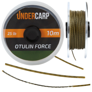 Návazcová šňůra potažená OTULIN FORCE – 10 m25 lbs zelená