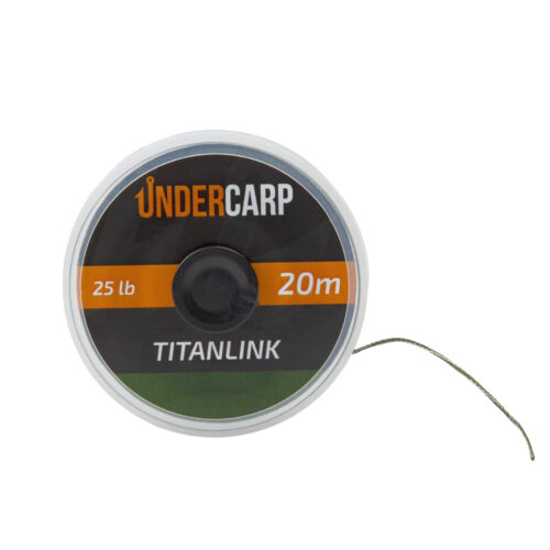 Návazcová šňůra titanlink undercarp 25 lb zelena