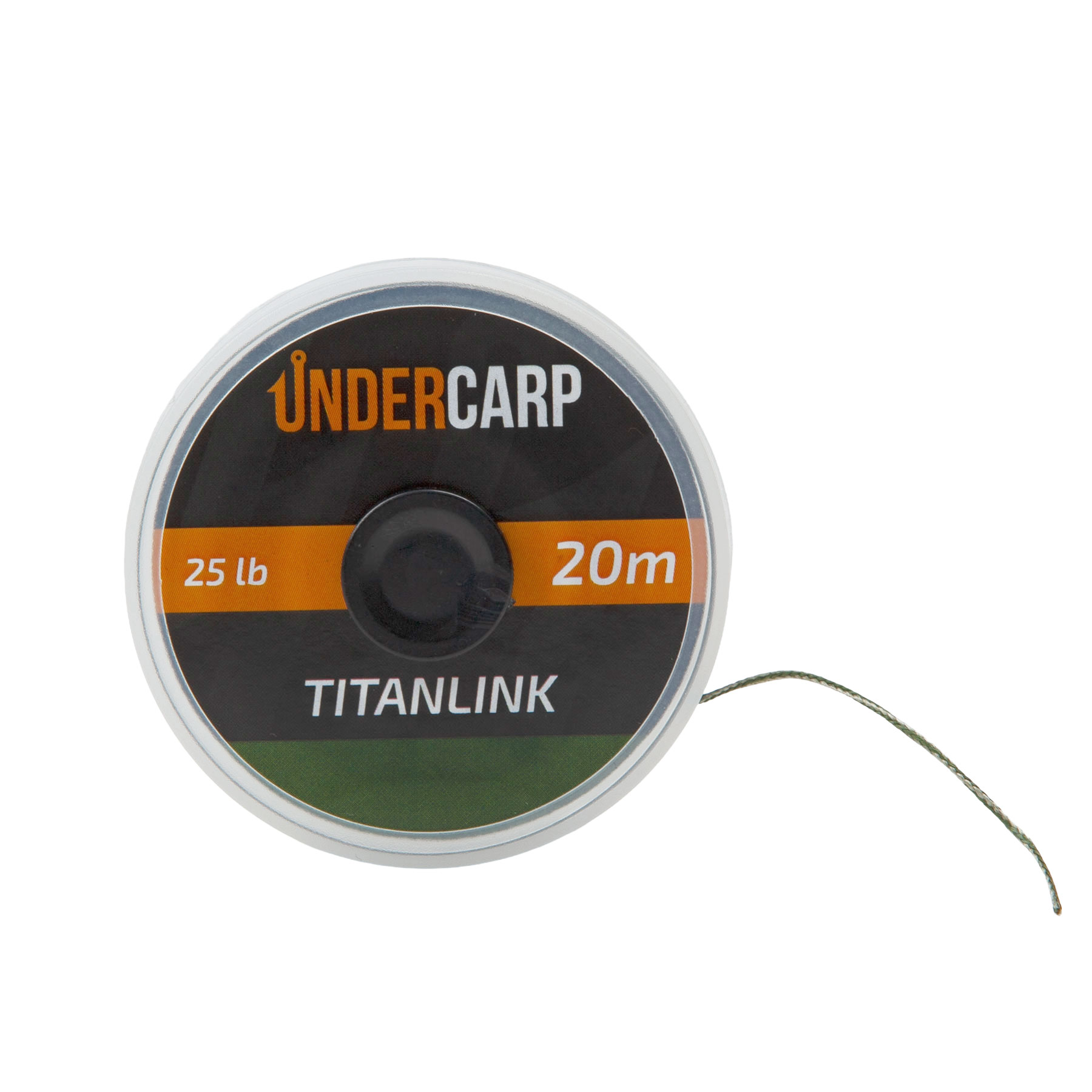 Návazcová šňůra titanlink undercarp 25 lb zelena